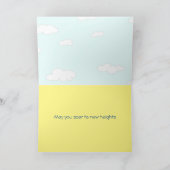 Polyethylenglykol-Aufwärmen - angepasste gefaltete Dankeskarte (Innenseite)