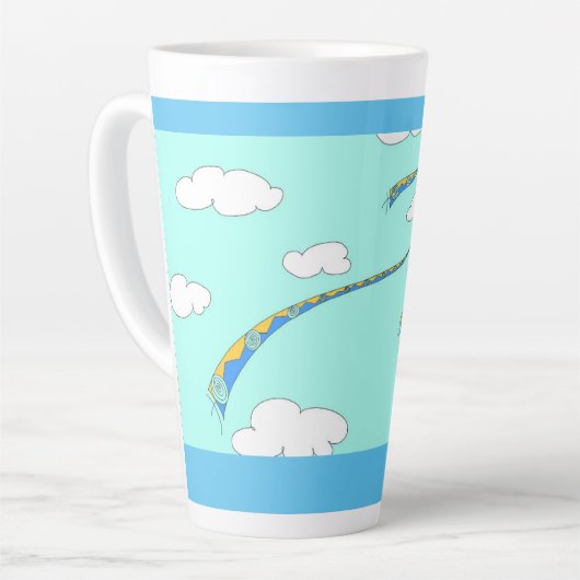 Polyethylenglykol (PEG) der Latte-Tasse steil anst Milchtasse (Linke Ecke)