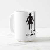Polygamie - nicht gerade für Mormonen-Tasse Kaffeetasse (Vorderseite Links)