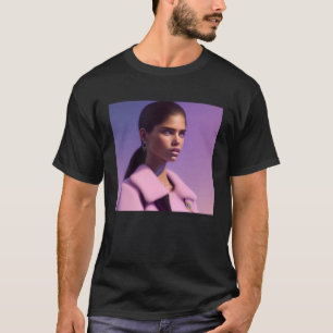 Polygel Farben Wasserfarben Frauen Kostüm Sonnenun T-Shirt