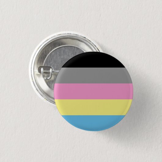 Polygender Flaggen-Abzeichen Button (Vorne & Hinten)