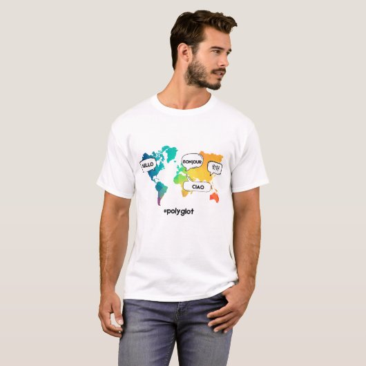 Polyglot TShirt (Vorne ganz)