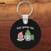 Polygnomeials Math Teacher Schlüsselanhänger (Vorderseite)
