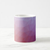 Polygon abstrakt. Moderne abstrakte Illustration Kaffeetasse (Mittel)