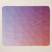 Polygon abstrakt. Moderne abstrakte Illustration Sherpadecke (Vorderseite (Horizontal))