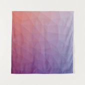  Polygon abstrakt. Moderne abstrakte Illustration  Wandteppich (Vorderseite (Horizontal))