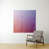  Polygon abstrakt. Moderne abstrakte Illustration  Wandteppich (Beispiel)