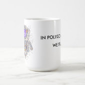 Polygon Astronaut - matische Krypto Kaffeetasse (Mittel)