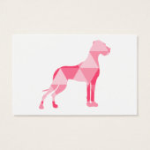 Polygon Deutsche Dogge Pink (Rückseite)