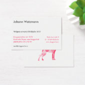 Polygon Deutsche Dogge Pink (Schreibtisch)