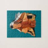 Polygon Fox Custom Puzzle (Horizontal)