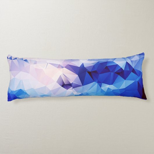 Polygon graphic seitenschläferkissen (Rückseite)