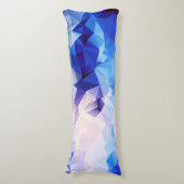 Polygon graphic seitenschläferkissen (Vorderseite Vertikal)