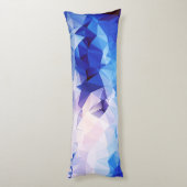 Polygon graphic seitenschläferkissen (Rückseite (Vertikal))