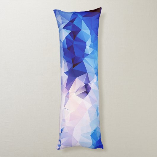 Polygon graphic seitenschläferkissen (Rückseite (Vertikal))