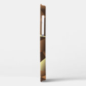 Polygon Hintergrund: Abstrakte Texturkunst Case-Mate iPhone Hülle (Rückseite / Links)