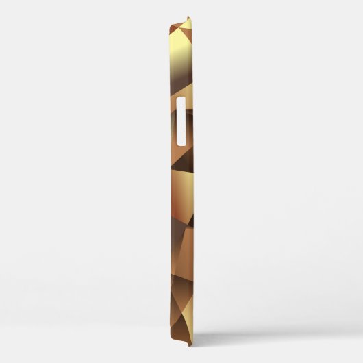 Polygon Hintergrund: Abstrakte Texturkunst Case-Mate iPhone Hülle (Rückseite / Rechts)