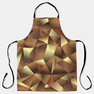 Polygon Hintergrund: Abstrakte Texturkunst Schürze