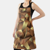 Polygon Hintergrund: Abstrakte Texturkunst Schürze (InSitu)