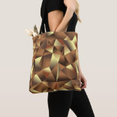 Polygon Hintergrund: Abstrakte Texturkunst Tasche (Von Nahem)