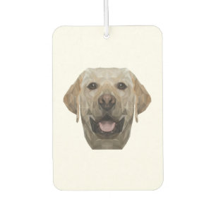 Polygon Hund Daddy Hund Mom Hundvater Labrador Autolufterfrischer