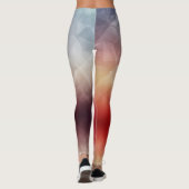 Polygon Love - Power Yoga Leggings (Rückseite)