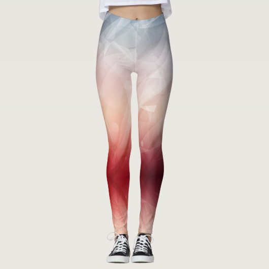 Polygon Love - Power Yoga Leggings (Vorderseite)