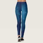 Polygon Love - Power Yoga Leggings (Rückseite)