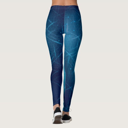 Polygon Love - Power Yoga Leggings (Rückseite)