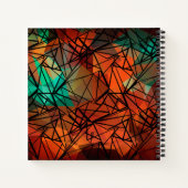 Polygon, Malerei Notizblock (Rückseite)