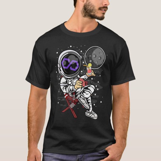 Polygon-Matic-Coin zum Moo T-Shirt (Vorderseite)