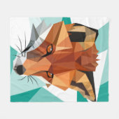 Polygon Red Fox Custom Fleecedecke (Vorderseite (Horizontal))