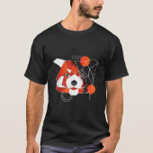 Polygon Red Panda Minimal T-Shirt (Vorderseite)