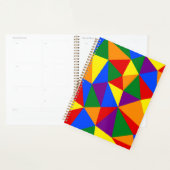 Polygon-Regenbogenmuster Planer (Anzeige)