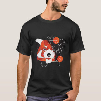 Polygon Roter Panda Minimal T-Shirt