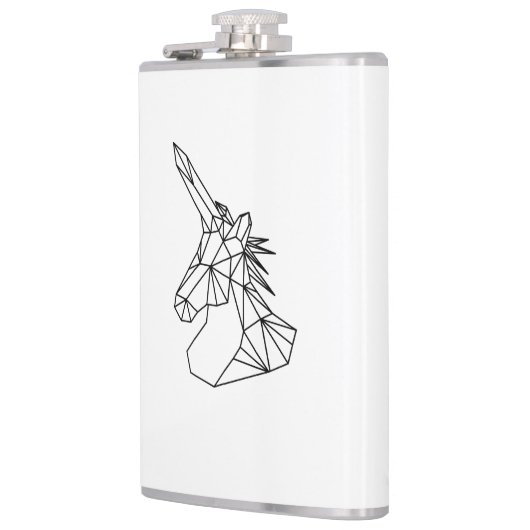 Polygon Unicorn Flachmann (Links)