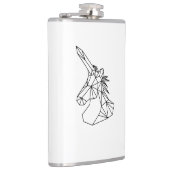 Polygon Unicorn Flachmann (Rechts)