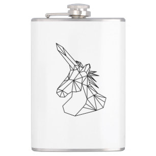Polygon Unicorn Flachmann
