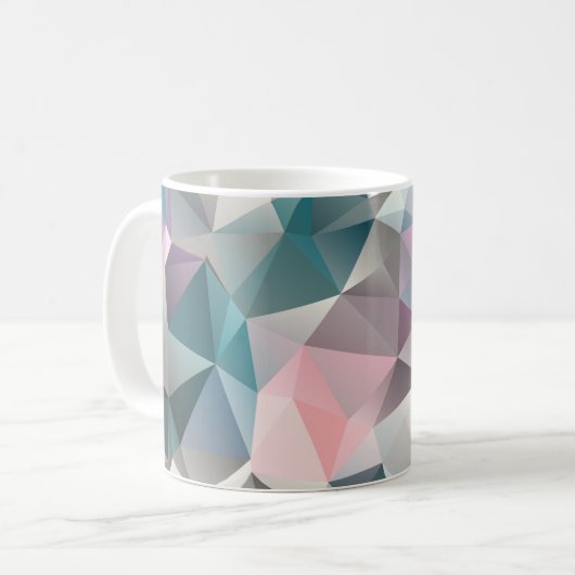 polygonal, Dreiecke Kaffeetasse (Vorderseite Links)