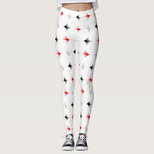 polygonal farbig leggings (Vorderseite)