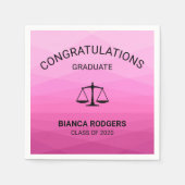 Polygonal und skalierbar pink serviette (Vorderseite)