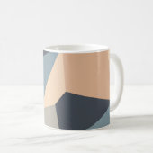 Polygonal variegated seamless pattern. multi-color kaffeetasse (VorderseiteRechts)