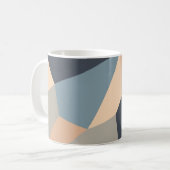 Polygonal variegated seamless pattern. multi-color kaffeetasse (Vorderseite Links)