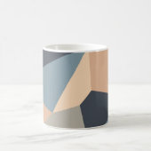 Polygonal variegated seamless pattern. multi-color kaffeetasse (Mittel)