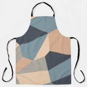 Polygonal variegated seamless pattern. multi-color schürze (Vorderseite)