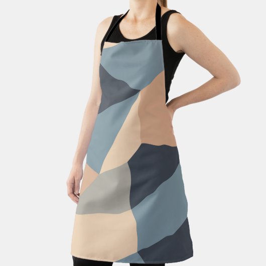 Polygonal variegated seamless pattern. multi-color schürze (InSitu)