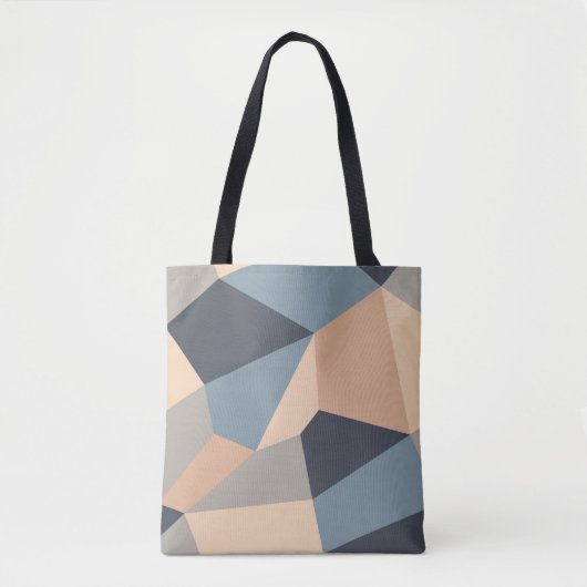 Polygonal variegated seamless pattern. multi-color tasche (Vorderseite)