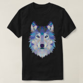 Polygonal Wolf T-Shirt (Design vorne)