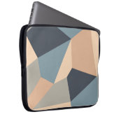 Polygonale, nahtlose Muster, mehrfarbig Laptopschutzhülle (Vorne Rechts)