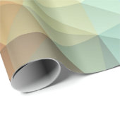 Polygonaler Musterentwurf auf Packpapier (Rolleneckpunkt)